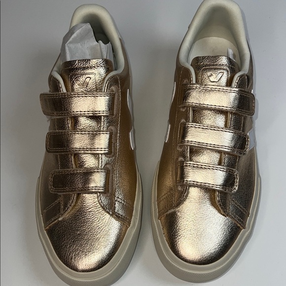 💛NWT WOMENS RECIFE LEATHER PLATINE WHITE SNEAKERS SIZE 40 - Picture 13 of 14